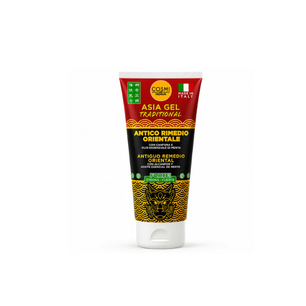 Azijski gel Forte za bolove – COSMI Premium s mentolom, kamforom i uljem metvice, 100 ml